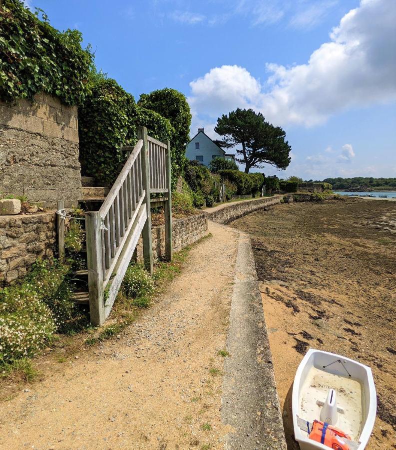 Vieux Passage, Maison Avec Cour Privee A 150 M Du Port Et De La Plage Plouhinec  Εξωτερικό φωτογραφία